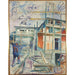 Riproduzione del dipinto The Building of the Winter Studio - Edvard Munch