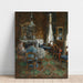 Riproduzione del dipinto The Salin Bourgeois - James Ensor