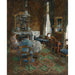 Riproduzione del dipinto The Salin Bourgeois - James Ensor