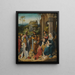 L'Adorazione dei Magi - Il Pseudo Bles — quadro incorniciato alla parete