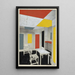Solution de couleur - Theo van Doesburg — quadro incorniciato alla parete