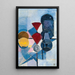 Composition II Nature morte - Theo van Doesburg — quadro incorniciato alla parete