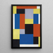 Composition XX - Theo van Doesburg — quadro incorniciato alla parete