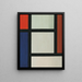 Contro-Composizione - Theo van Doesburg — quadro incorniciato alla parete