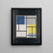 Composition simultanée - Theo van Doesburg — quadro incorniciato alla parete