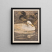 Due anatre - Theo van Hoytema — quadro incorniciato alla parete