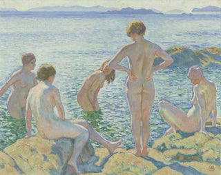 Baadsters - Theo van Rysselberghe — vista dell’opera