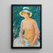 Nu au Panama - Theo van Rysselberghe — quadro incorniciato alla parete