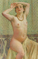 Paquita au collier - Theo van Rysselberghe — vista dell’opera