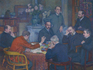 La Lecture - Theo van Rysselberghe — vista dell’opera