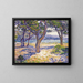La Méditerranée à Le Lavandou - Theo van Rysselberghe — quadro incorniciato alla parete