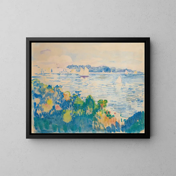 Venezia - Theo van Rysselberghe — quadro incorniciato alla parete