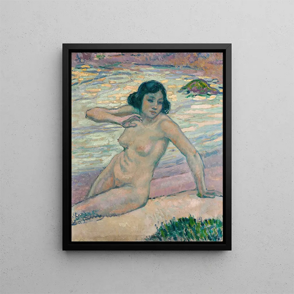Theo van Rysselberghe - tude pour Aprs la baignade tude dun nu.webp