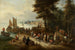 Mercato del pesce sulla riva - Theobald Michau — vista dell’opera