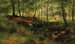 Raccolta di bacche in una foresta d'estate - Theodor Blache — vista dell’opera