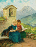 Lettura interessante - Theodor Kleehaas — vista dell’opera