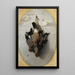 Nature morte avec oiseaux - Theodor Lundh — quadro incorniciato alla parete