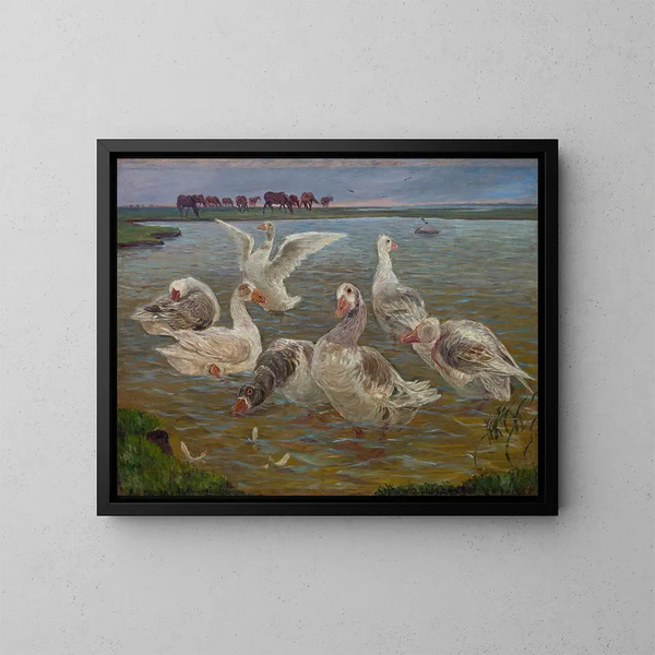 Le Oche - Theodor Philipsen — quadro incorniciato alla parete