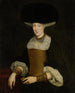Ritratto di una giovane donna vestita riccamente - Theodor Roos — vista dell’opera