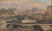 I stagni con pesci sul canale del Danubio - Theodor von Hermann — vista dell’opera