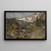 Gosaumühle avec Dachstein - Theodor von Hermann — quadro incorniciato alla parete