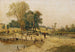 Paesaggio ungherese con abbeveratoio - Theodor von Hermann — vista dell’opera