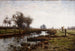 Fine pomeriggio, palude di Dachau - Theodore Clement Steele — vista dell’opera