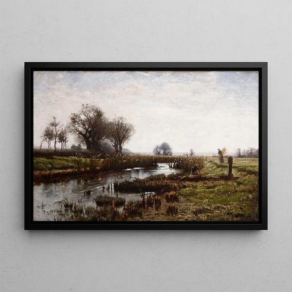 Theodore Clement Steele - Late Afternoon Dachau Moor.webp