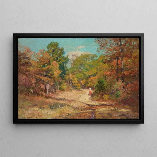 Theodore Clement Steele - On the Road to Belmont.webp