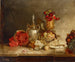 Nature morte con frutta e un'urna - Theodore Clement Steele — vista dell’opera
