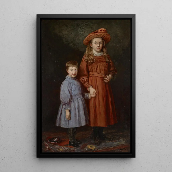 Theodore Clement Steele - The Pierce Children.webp