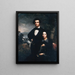 M. e Mme Daniel T. MacFarlan - Theodore E. Pine — quadro incorniciato alla parete