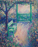 Le Jardin des Artistes La Chaise Verte - Theodore Earl Butler — vista dell’opera