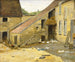 Corte di fattoria con anatre - Theodore Robinson — vista dell’opera