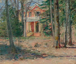 Maison in Virginia - Theodore Robinson — vista dell’opera