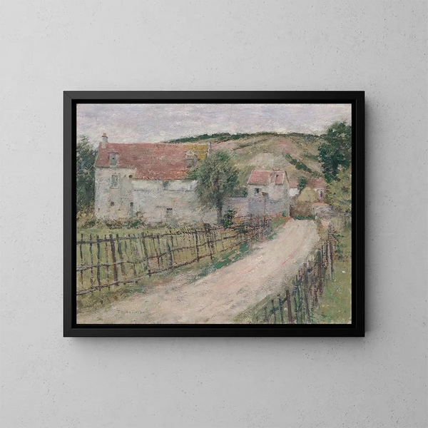 Le Vieux Moulin - Theodore Robinson — quadro incorniciato alla parete