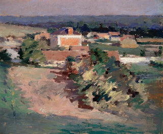 La Maison Rouge - Theodore Robinson — vista dell’opera