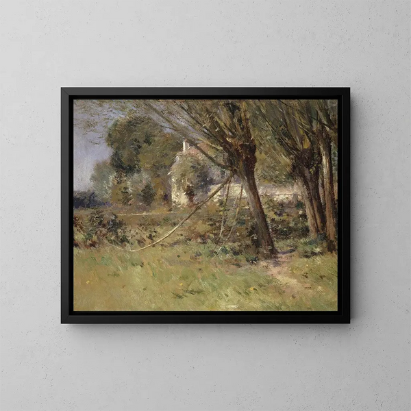 Saules - Theodore Robinson — quadro incorniciato alla parete
