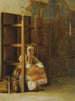 Giovane ragazza in una chiesa greca - Theodoros Ralli — vista dell’opera