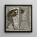 Teseo e il Minotauro nel labirinto - Sir Edward Coley Burne-Jones — quadro incorniciato alla parete