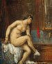 Alla sua toilette - Théodore Chassériau — vista dell’opera