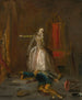 Marie Stuart giurando di vendicarsi - Théodore Chassériau — vista dell’opera