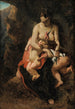 Médée sur le point di uccidere i suoi figli - Théodore Chassériau — vista dell’opera