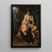 Médée sur le point di uccidere i suoi figli - Théodore Chassériau — quadro incorniciato alla parete