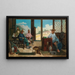 Repos de l'après-midi - Théodore Didier Delamarre — quadro incorniciato alla parete
