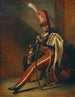 Il trombettista degli hussards di Orléans - Théodore Géricault — vista dell’opera