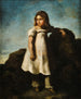 Élisabeth Dedreux bambino in campagna - Théodore Géricault — vista dell’opera