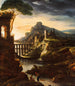 Paesaggio serale con un acquedotto - Théodore Géricault — vista dell’opera