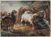 Cavalli da combattimento - Théodore Géricault — vista dell’opera