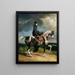Cavalière - Théodore Géricault — quadro incorniciato alla parete
